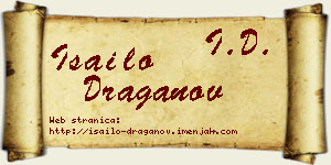 Isailo Draganov vizit kartica